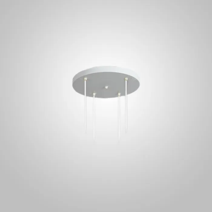 Потолочное крепление — металлический диск CEILING MOUNT 2 D50 White от ImperiumLoft