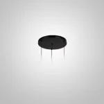 Потолочное крепление — металлический диск CEILING MOUNT 2 D30 Black от ImperiumLoft