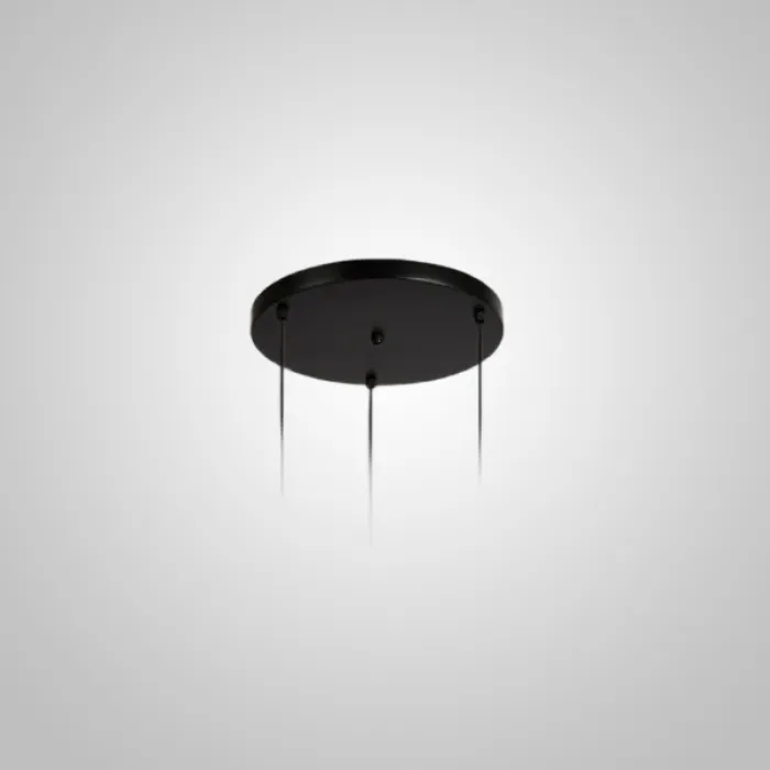 Потолочное крепление — металлический диск CEILING MOUNT 2 D40 Black от ImperiumLoft