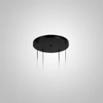 Потолочное крепление — металлический диск CEILING MOUNT 2 D50 Black от ImperiumLoft
