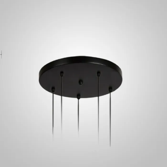 Потолочное крепление — металлический диск CEILING MOUNT 2 D60 Black от ImperiumLoft
