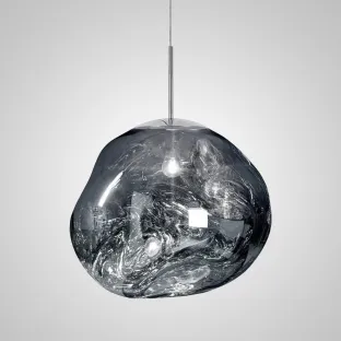 Подвесной светильник Tom Dixon Melt Pendant Silver Acryl D15