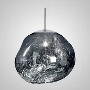 Подвесной светильник Tom Dixon Melt Pendant Silver D38