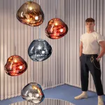 Подвесной светильник Tom Dixon Melt Pendant Silver D38 от ImperiumLoft