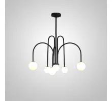Люстра на штанге DAY L6 D75 Black