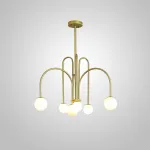 Потолочная люстра DAY L6 D75 Gold от ImperiumLoft