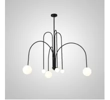 Потолочная люстра DAY L6 D130 Black