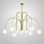 Потолочная люстра DAY L12 D130 Gold от ImperiumLoft