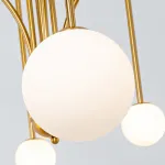 Потолочная люстра DAY L6 D130 Red от ImperiumLoft