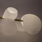 Бра White glass trap 5 Wall Lamp
