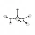 Люстра Адель Branching Bubble Chandelier L5 Black Amber от ImperiumLoft