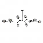 Люстра Адель Branching Bubble Chandelier L9 Black Amber от ImperiumLoft