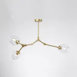 Люстра Адель Branching Bubble Chandelier L3 Brass Tinted от ImperiumLoft