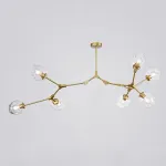 Люстра Адель Branching Bubble Chandelier L7 Brass Tinted от ImperiumLoft