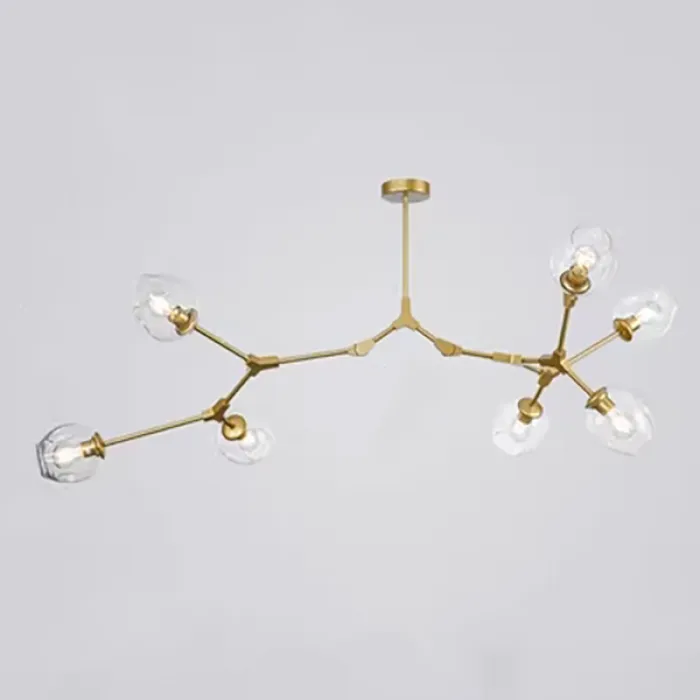 Люстра Адель Branching Bubble Chandelier L7 Brass Tinted от ImperiumLoft