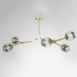 Люстра Адель Branching Bubble Chandelier L5 Brass Tinted от ImperiumLoft