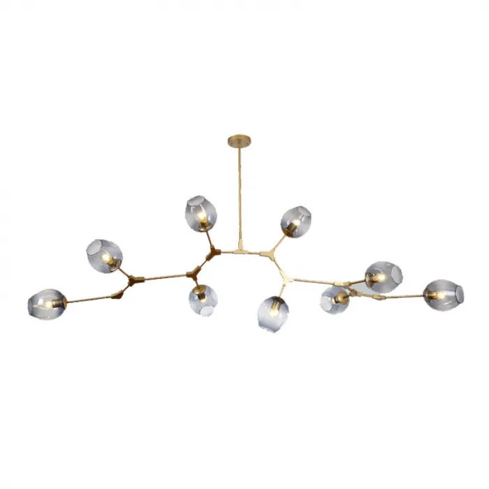 Люстра Адель Branching Bubble Chandelier L9 Brass Tinted от ImperiumLoft
