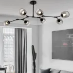 Люстра Адель Branching Bubble Chandelier L11 Brass Amber от ImperiumLoft
