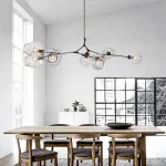 Люстра Адель Branching Bubble Chandelier L11 Brass Amber от ImperiumLoft
