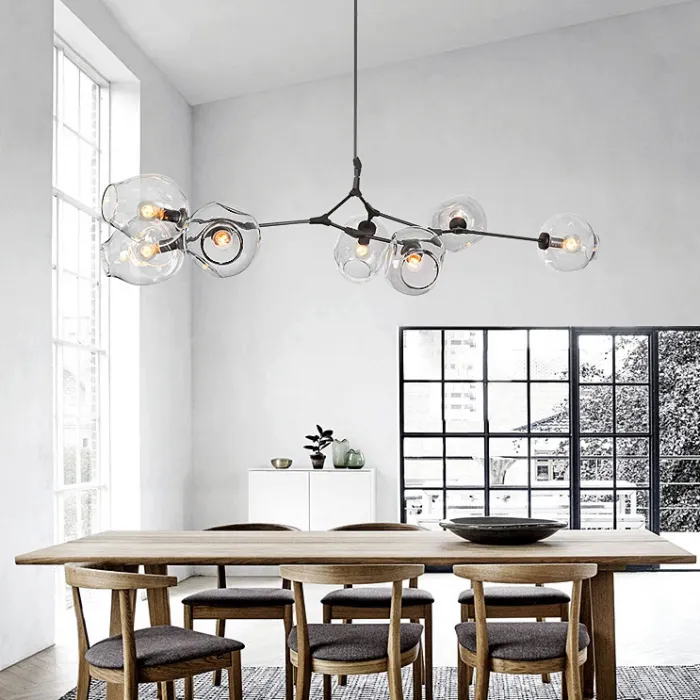 Люстра Адель Branching Bubble Chandelier L11 Brass Amber от ImperiumLoft