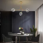 Люстра Адель Branching Bubble Chandelier L11 Brass Amber от ImperiumLoft