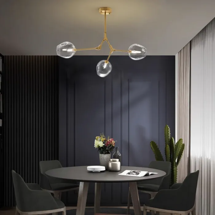 Люстра Адель Branching Bubble Chandelier L11 Brass Amber от ImperiumLoft