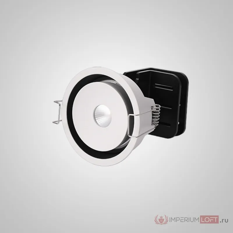 Встраиваемый светодиодный светильник GIDO B White Black от ImperiumLoft