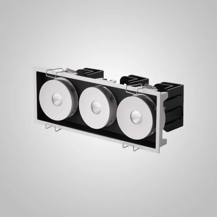 Встраиваемый светодиодный светильник GIDO L3 White Black от ImperiumLoft