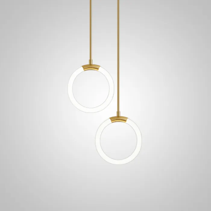 Подвесной светильник NILS DUO D20 Brass от ImperiumLoft