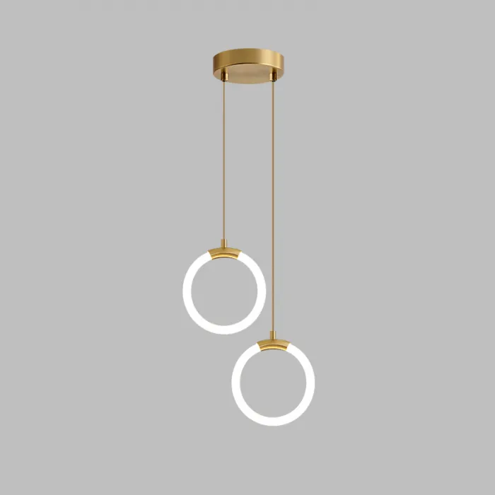 Подвесной светильник NILS DUO D20 Brass от ImperiumLoft