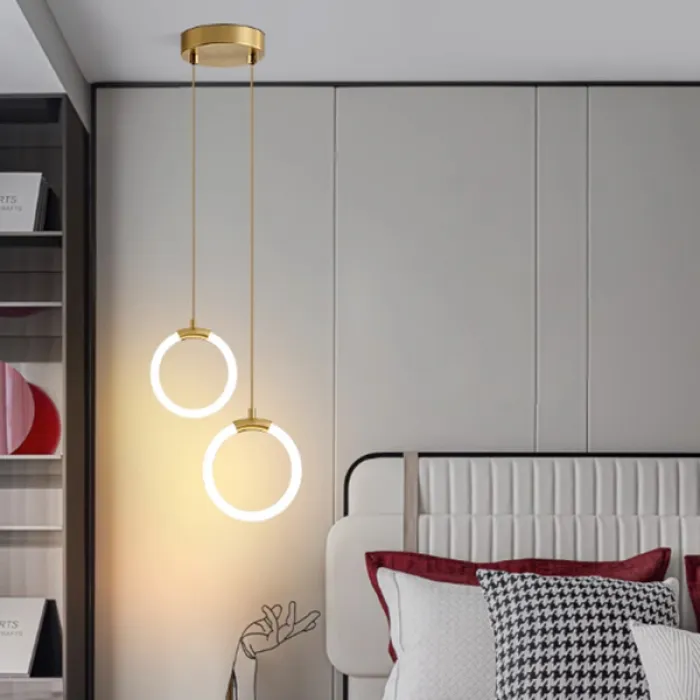 Подвесной светильник NILS DUO D20 Brass от ImperiumLoft