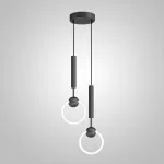 Подвесной светильник FINNUR RING DUO D15 Black от ImperiumLoft
