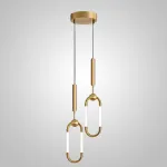 Подвесной светильник FINNUR DUO C H30 Brass от ImperiumLoft