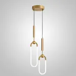 Подвесной светильник FINNUR DUO A H40 Brass от ImperiumLoft