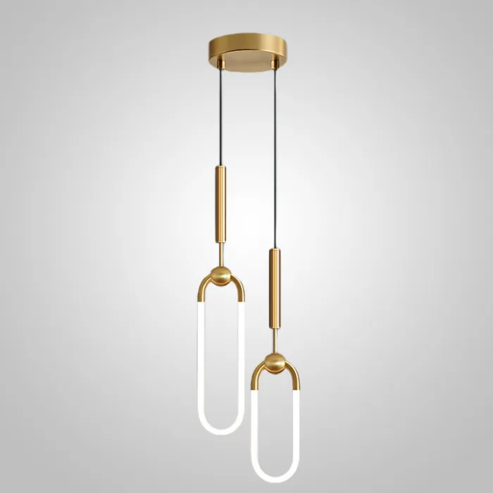 Подвесной светильник FINNUR DUO A H40 Brass от ImperiumLoft