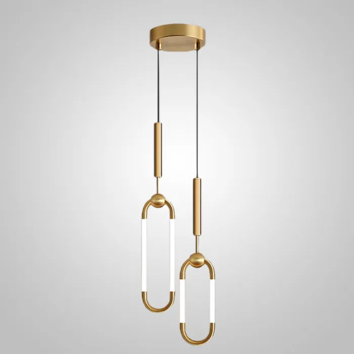 Подвесной светильник FINNUR DUO C H40 Brass от ImperiumLoft