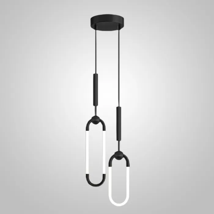 Подвесной светильник FINNUR DUO B H40 Black от ImperiumLoft