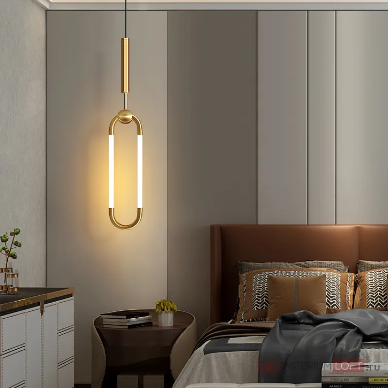 Подвесной светильник FINNUR DUO B H40 Black от ImperiumLoft