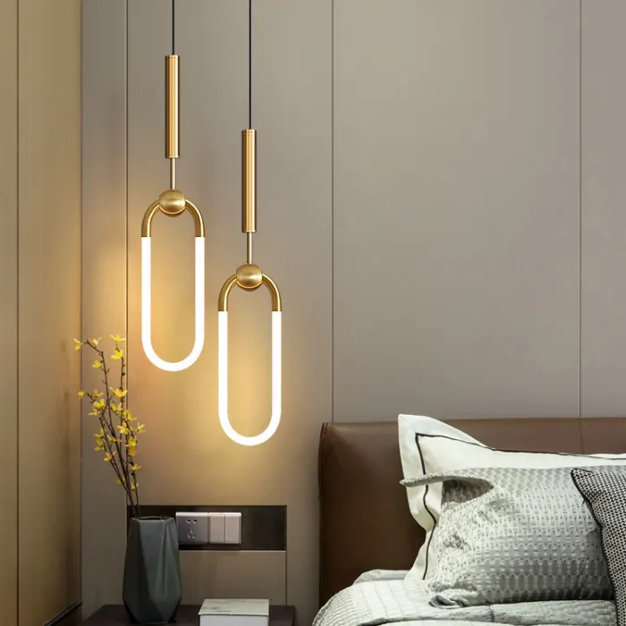 Подвесной светильник FINNUR B H30 Brass от ImperiumLoft