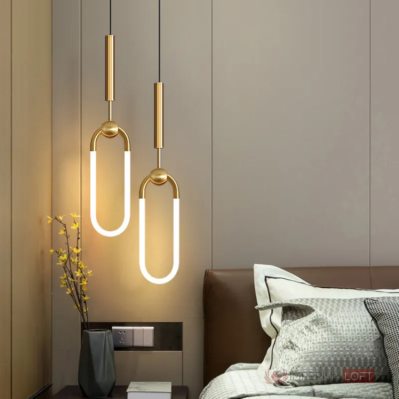Подвесной светильник FINNUR DUO B H40 Black от ImperiumLoft