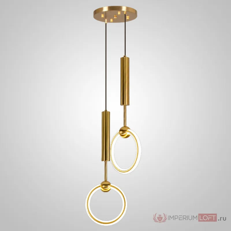 Подвесной светильник FINNUR B DUO A Brass от ImperiumLoft