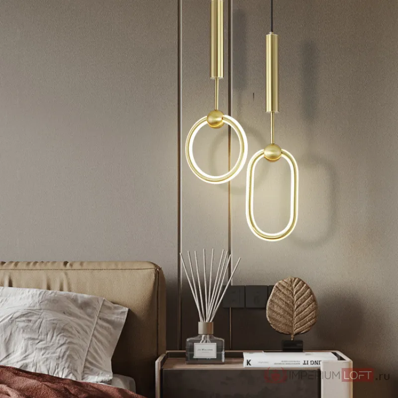 Подвесной светильник FINNUR B D18 B Black от ImperiumLoft