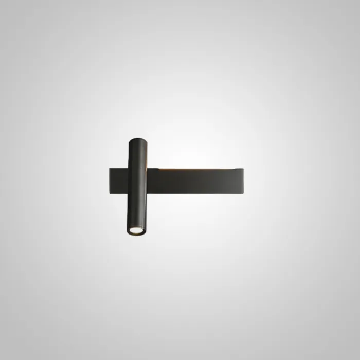 Настенный светильник JENIUS L25 Black Left от ImperiumLoft