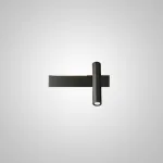 Настенный светильник JENIUS L25 Black Right от ImperiumLoft