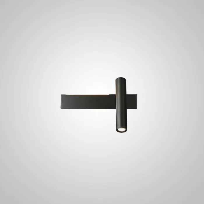 Настенный светильник JENIUS L25 Black Right от ImperiumLoft