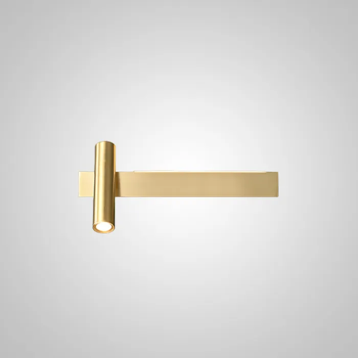 Настенный светильник JENIUS L40 Brass Left от ImperiumLoft