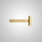 Настенный светильник JENIUS L40 Brass Right от ImperiumLoft