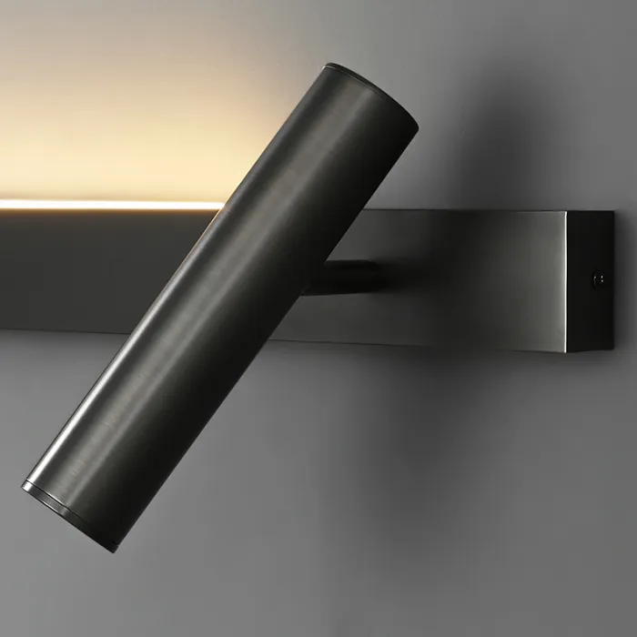 Настенный светильник JENIUS L40 Black Left от ImperiumLoft