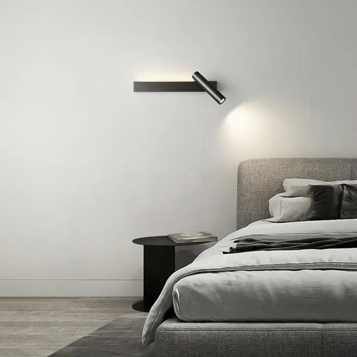 Настенный светильник JENIUS L40 Black Left от ImperiumLoft