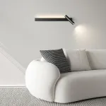 Настенный светильник JENIUS L40 Black Left от ImperiumLoft
